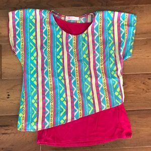 Cute and colorful girls top!